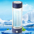 Portable Hydrogen Water Generator Bottle – 420ml Silver