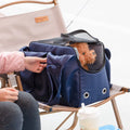 Breathable Cat Carrier Bag – Foldable Travel Pet Shoulder Bag for Cats & Small Dogs