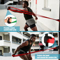 5-Pack Pull-Up Assist Resistance Bands Set with Door Anchor