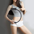 Black Yoga Exercise Ring for Strength & Flexibility Training