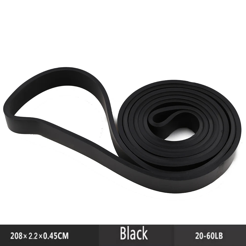 Natural Rubber Resistance Bands for Fitness & Pull-Ups