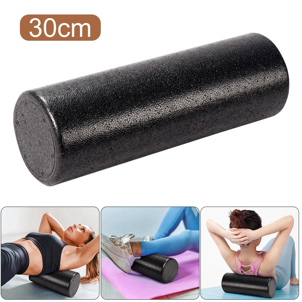12'' High-Density Foam Roller for Deep Tissue Massage & Yoga