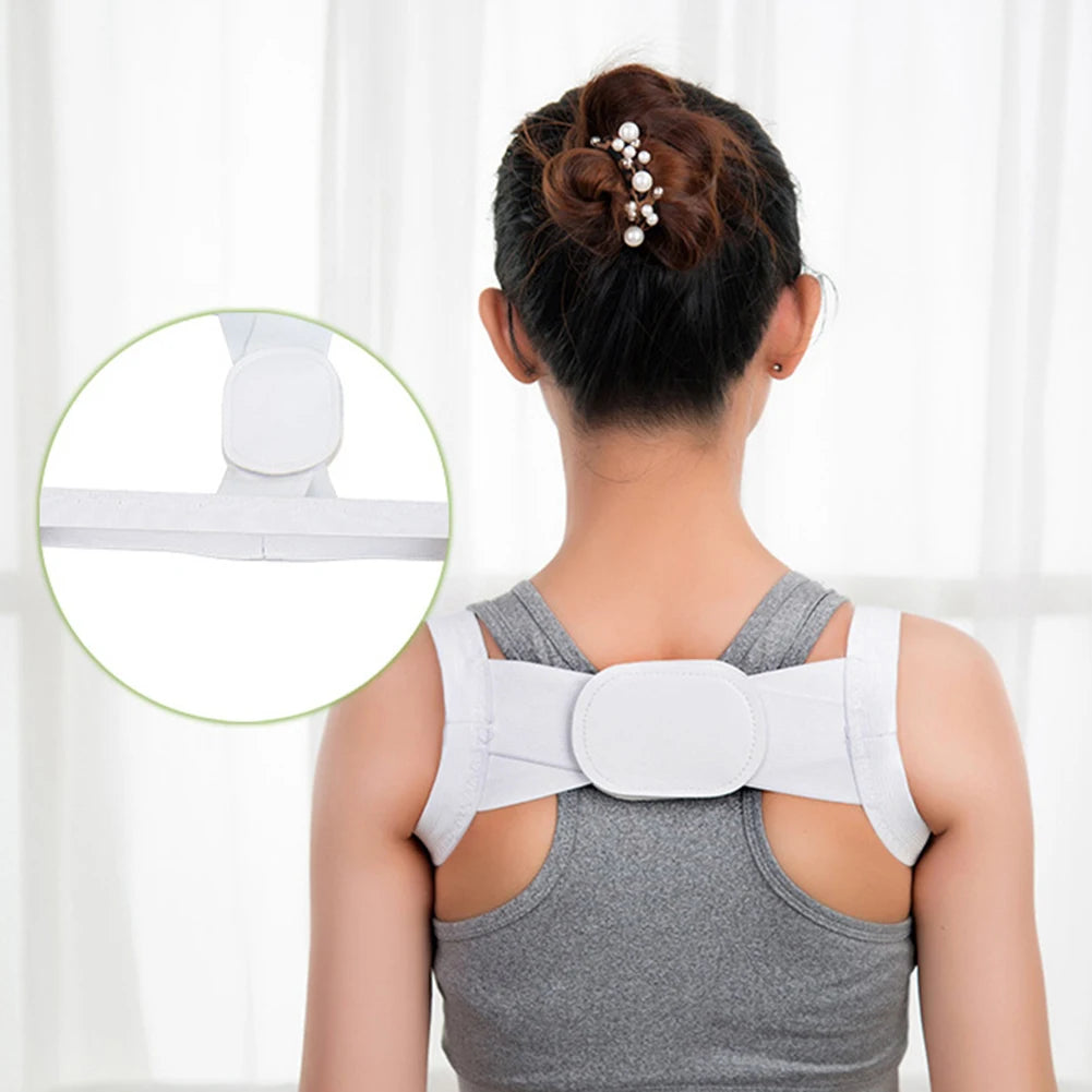 Adjustable Posture Corrector Belt for Back Support – Unisex Anti-Slouch Strap