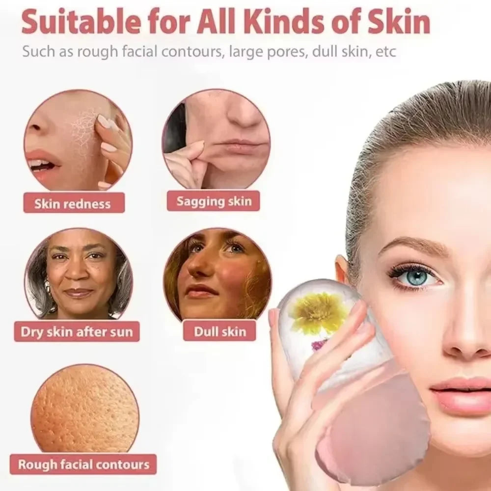 Ice Face Roller – Silicone Facial Lifting & Contouring Tool