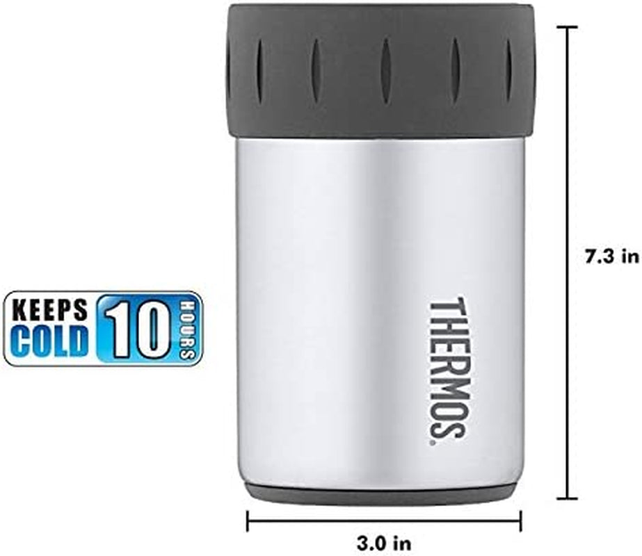 Stainless Steel Can Insulator – 12oz Vacuum Insulated Holder