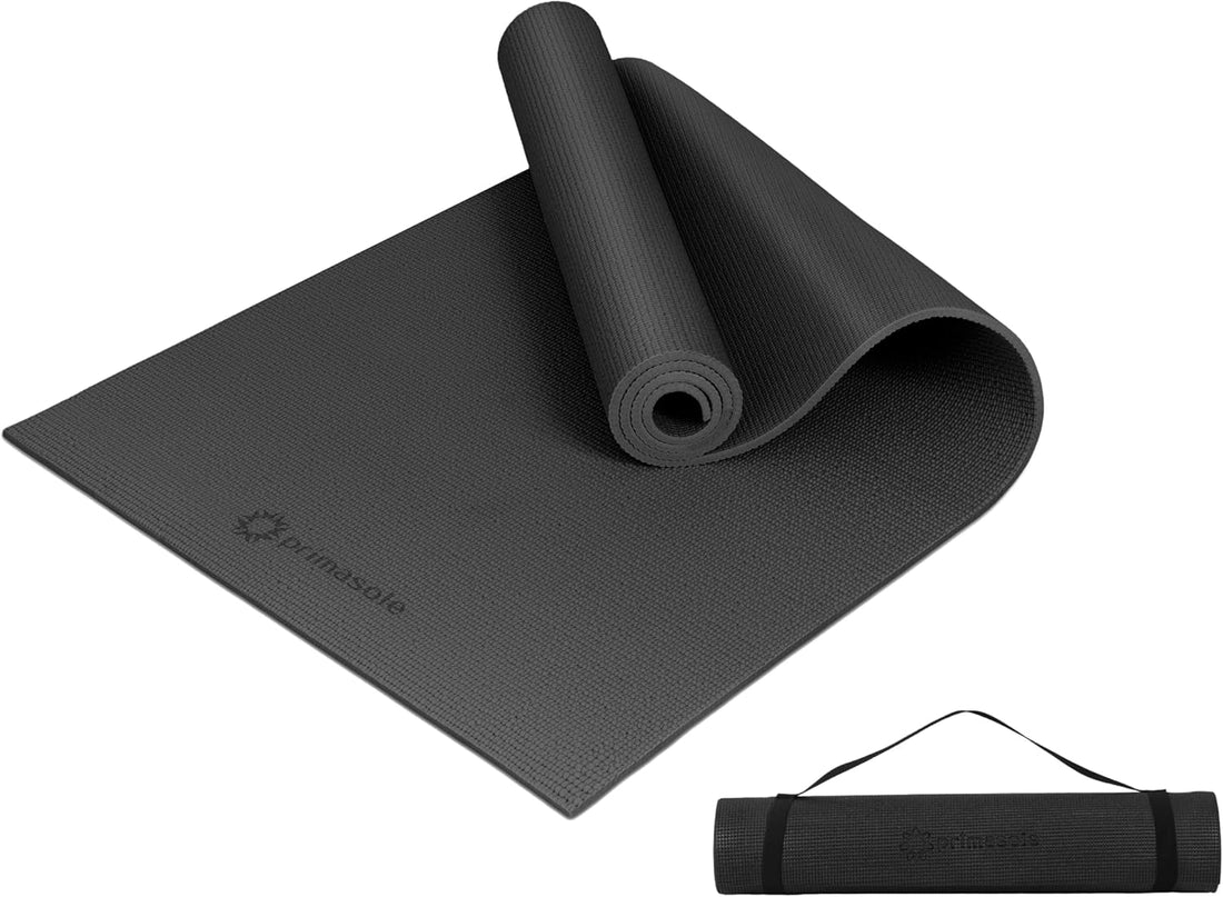 Yoga Mat Non-Slip with Carry Strap – Thick for Home, Gym & Pilates