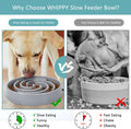 Slow Feeder Dog Bowl – Large Non-Slip Puzzle Bowl for Fast Eaters