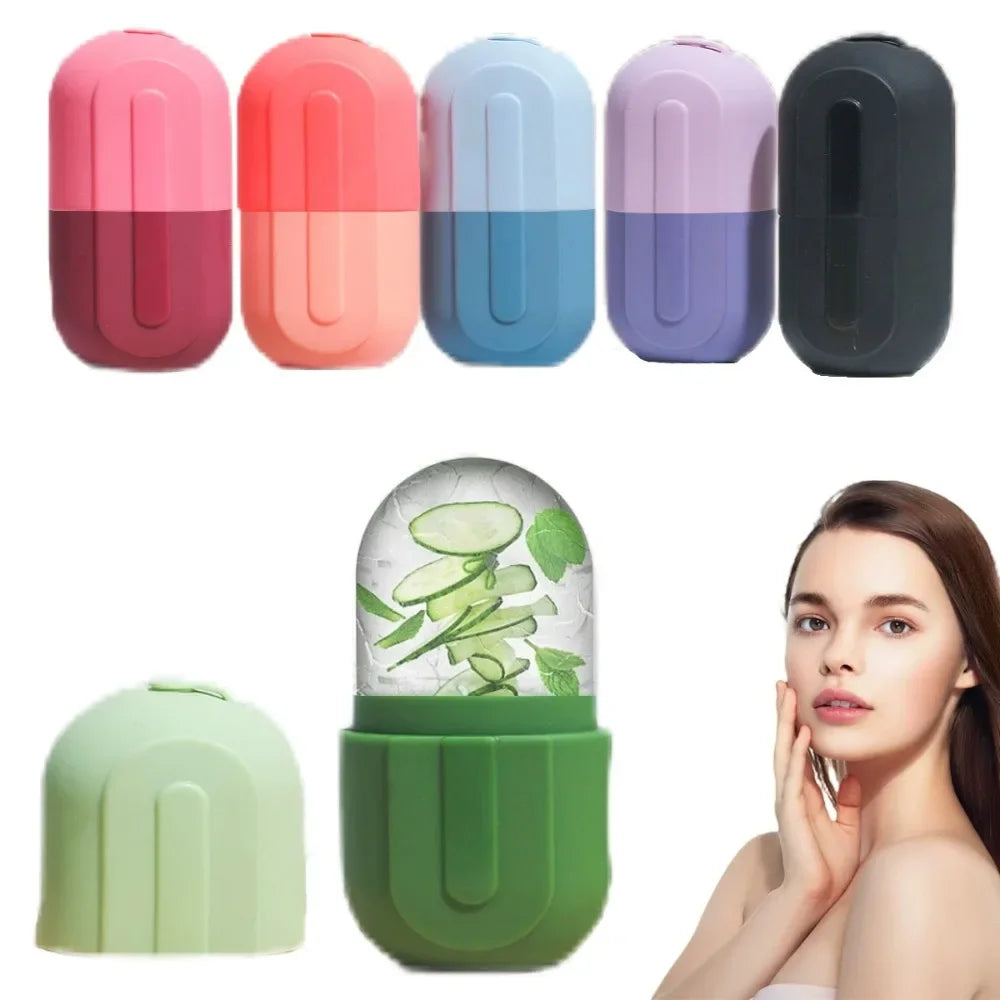 Ice Face Roller – Silicone Facial Lifting & Contouring Tool