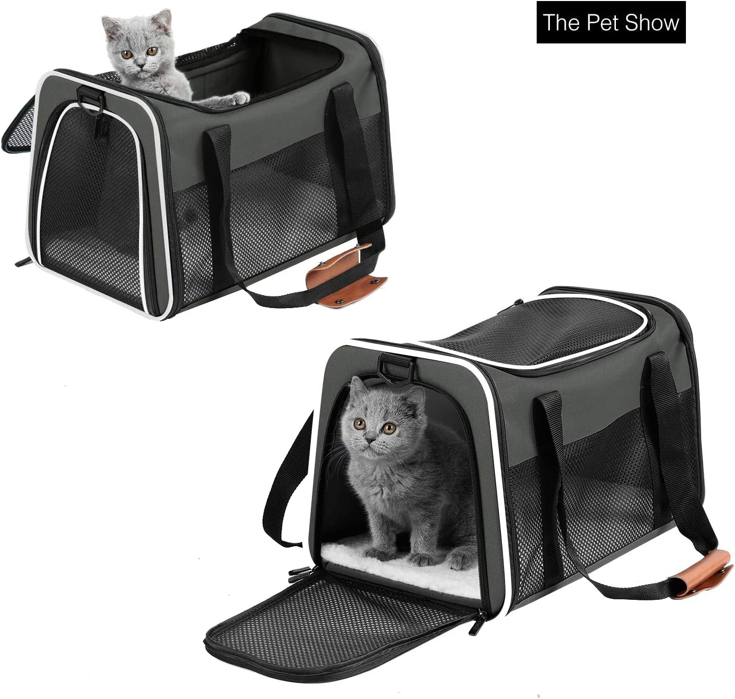 Cat & Dog Carrier – Airline Approved Soft-Sided Travel Bag