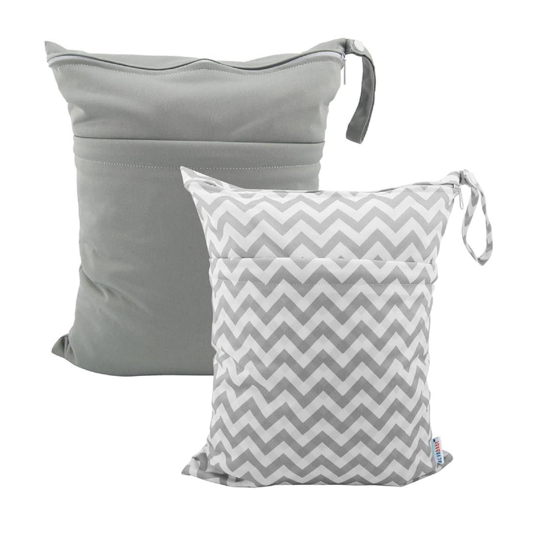 Reusable Wet Dry Bags – 2-Pack Waterproof with Dual Zippers