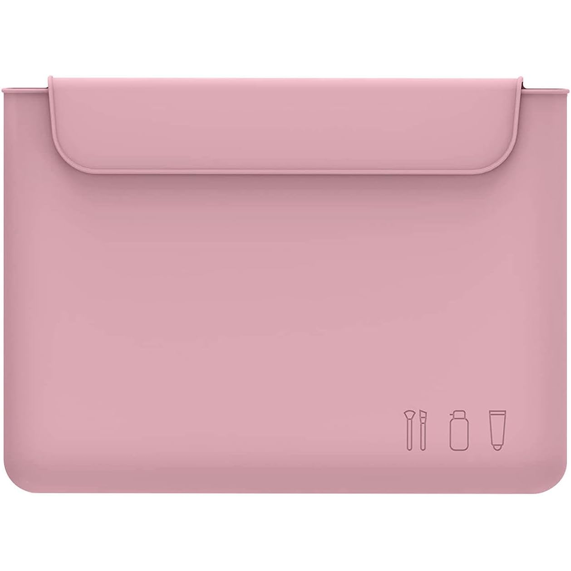 Waterproof Silicone Makeup Bag – Portable Travel Cosmetic & Toiletry Organizer