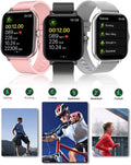 Smart Fitness Tracker Watch – Heart, Sleep, SpO2, 8 Modes, Waterproof