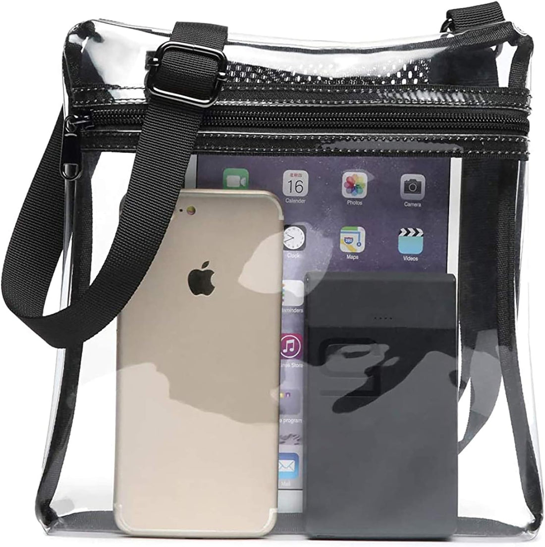Clear Crossbody Stadium Bag – Waterproof PVC Concert Purse