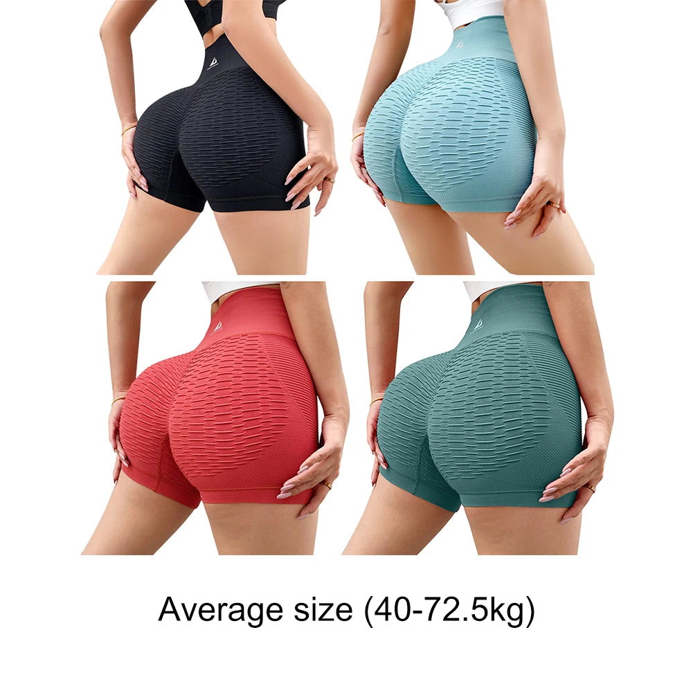 High Waisted Workout Shorts for Women – Butt Lifting & Tummy Control