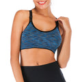 Seamless Racerback Sports Bra 2-Pack – Keyhole Mesh, Medium Impact