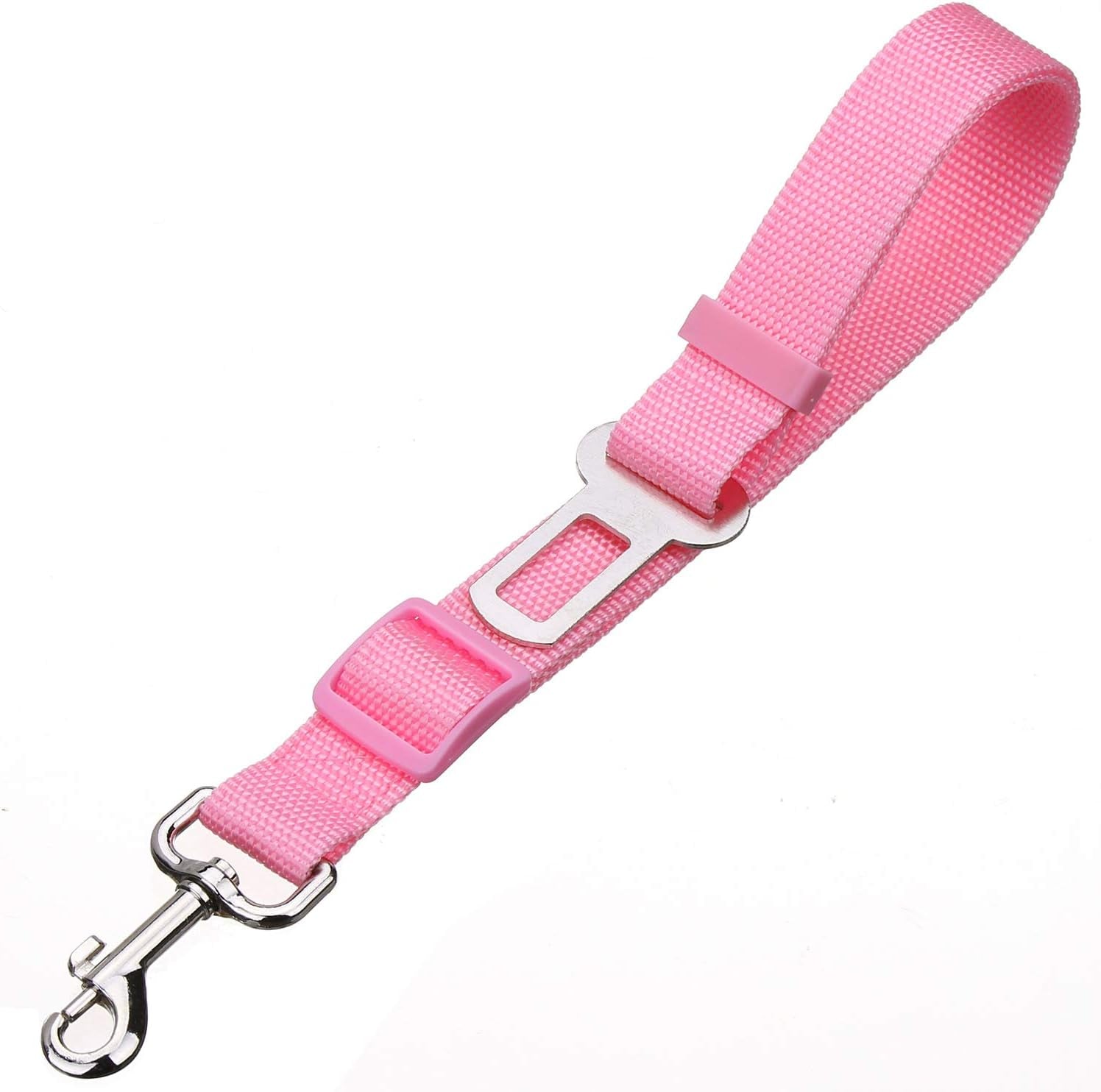 2-Pack Adjustable Pet Car Seat Belt – Dog & Cat Safety Harness