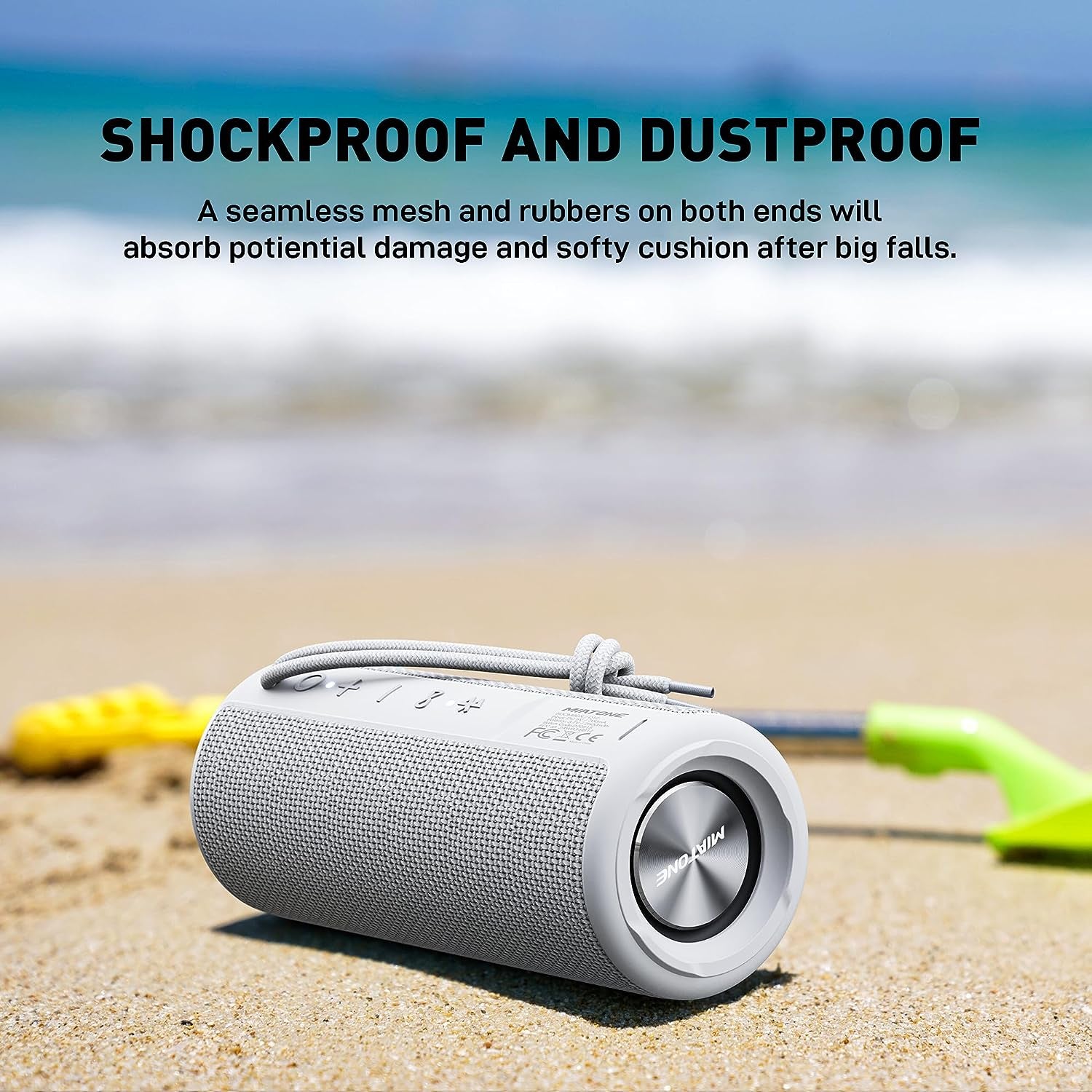 Boombox Waterproof Bluetooth Speaker – 16W Portable Wireless Speaker